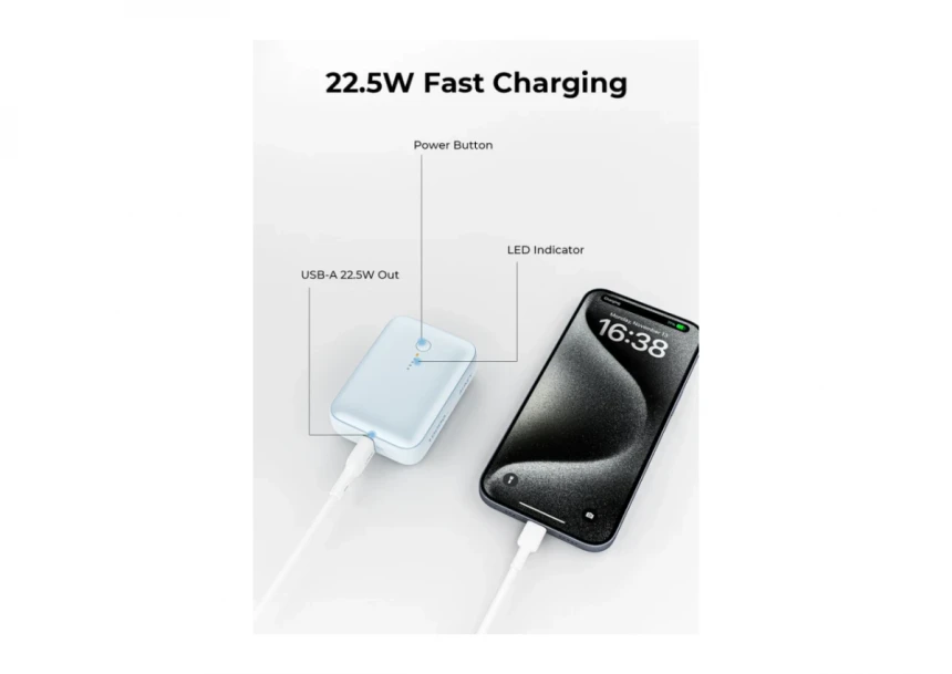 Power Bank AUKEY PB-Y55 Fast 22.5W 10000Mah Spark Mini