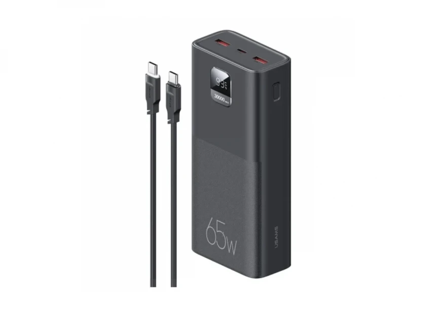 Powerbank Usams 30000mAh 65W Type C