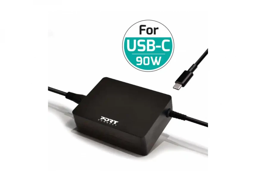 Punjač za Laptop Port 90W Type C EU