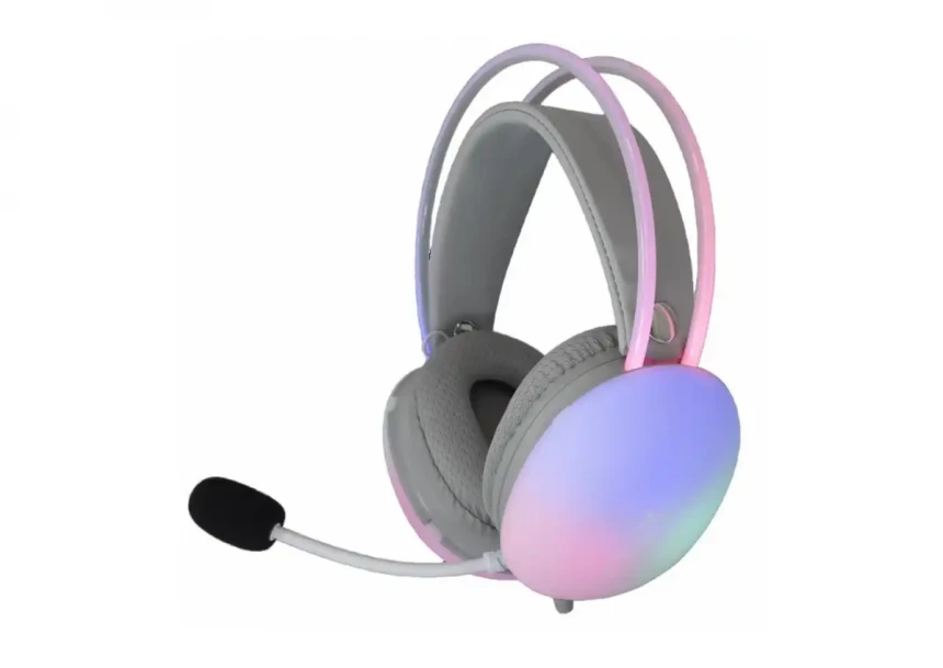 Slušalice sa mikrofonom White Shark GH 2342 Firefly bele RGB