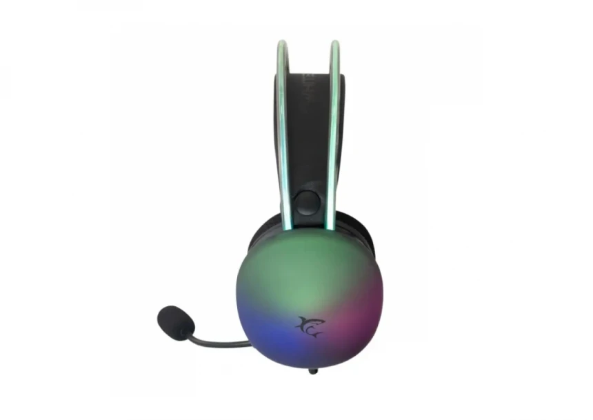 Slušalice sa mikrofonom White Shark FIREFLY 50mm/Multiplatform/RGB/Crna