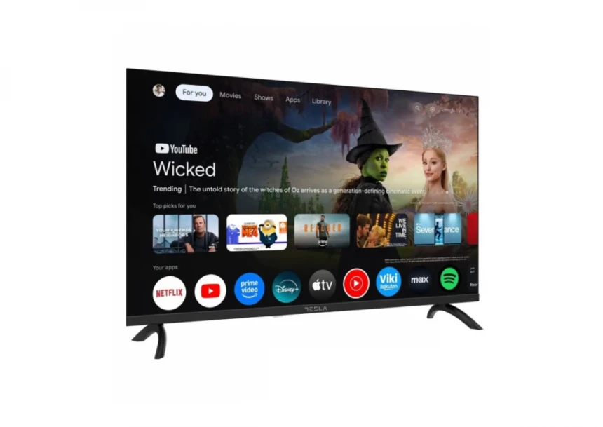 SMART LED TV 32 Tesla 32E655BHS 1366x768/HD Ready/DVB-T2/S2/C/frameless/googleTV