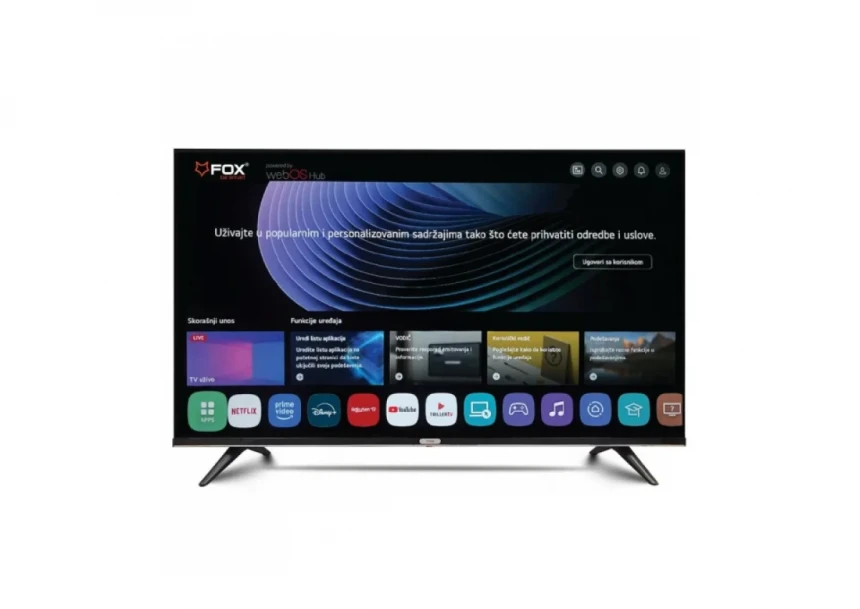 Smart  LED TV 50 FOX 50WOS626D 3840x2160/4K/DVB-T2/Bluetooth/WiFi/Magic Remote/Frameless/webOS