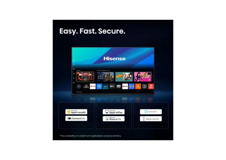 SMART LED TV 50 Hisense 50E6ST 3840x260/UHD/4K/DVB-C/T2/S2/VidaaOS