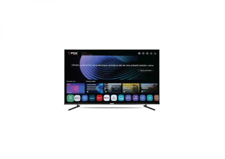 SMART LED TV 65 FOX 65WOS626D 3840x2160/4K/UHD/ATV/DTV-C/T/T2/S/S2 webOS
