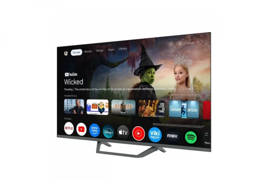 SMART QLED TV 43 Tesla Q43E655GUS 3840x2160/4K/DVB-T2/Bluetooth/WiFi/Frameless/GoogleTV