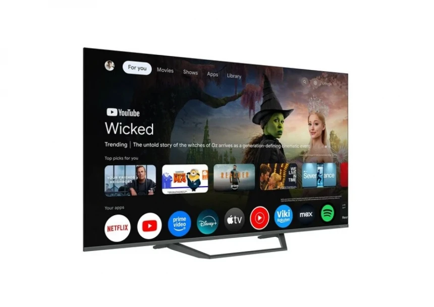 SMART QLED TV 55 Tesla Q55E655GUS 3840x2160/UHD/4K/DVB-T/T2/C/S/S2/GoogleTV