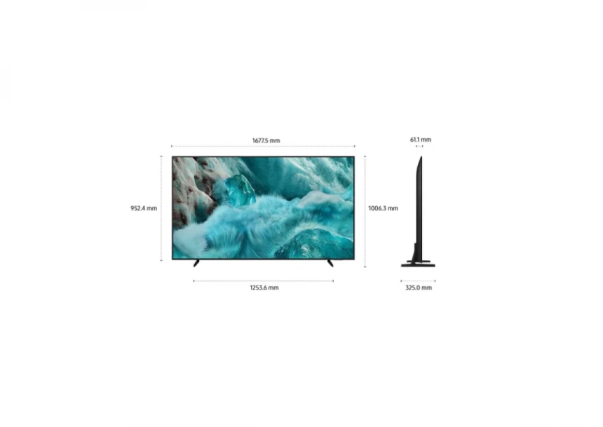 SMART QLED TV 75 Samsung QE75Q7FAAUXXH 3840x2160/UHD/4K/DVB-T2/C/S2