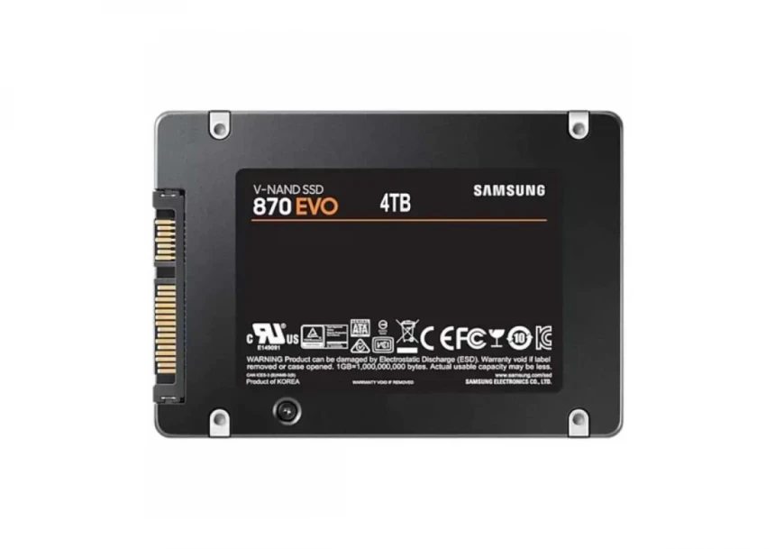 SSD 2.5 SATA III 4TB Samsung 870 EVO MZ-77E4T0BW