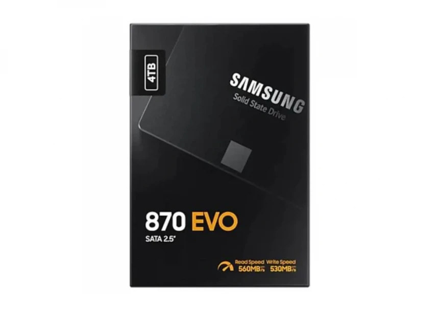 SSD 2.5 SATA III 4TB Samsung 870 EVO MZ-77E4T0BW