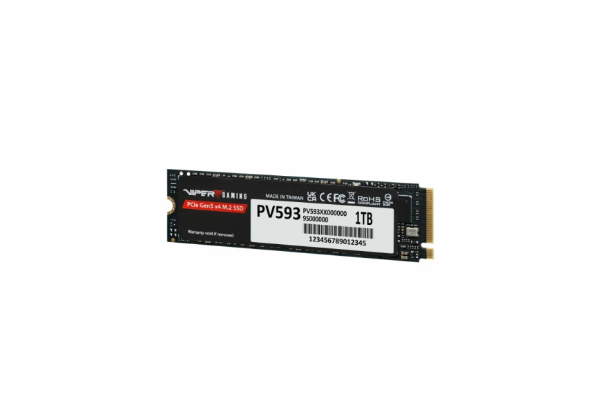 SSD M.2 NVMe 1TB Gen 5.0 Patriot PV593 14000MBs/13000MBs PV593P1TBM28H