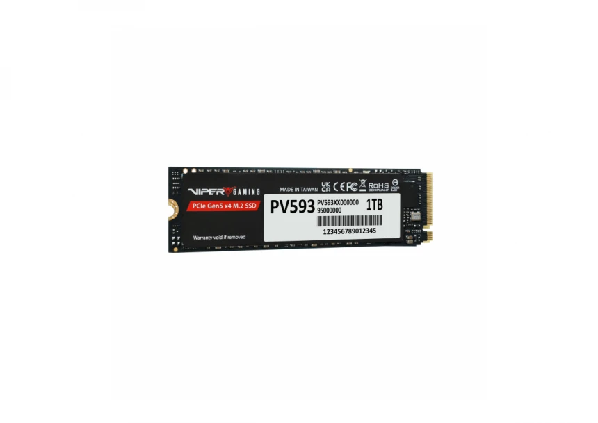 SSD M.2 NVMe 1TB Gen 5.0 Patriot PV593 14000MBs/13000MBs PV593P1TBM28H