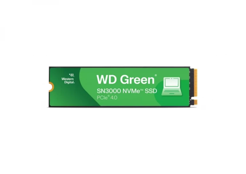 SSD M.2 NVMe 1TB WD Green 5000MBs/4200MBS SN3000 - Bulk