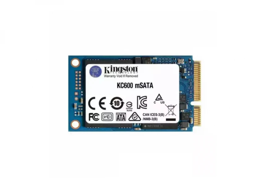 SSD  mSATA 256GB Kingston SKC600MS/256G 550MBs/500MBs