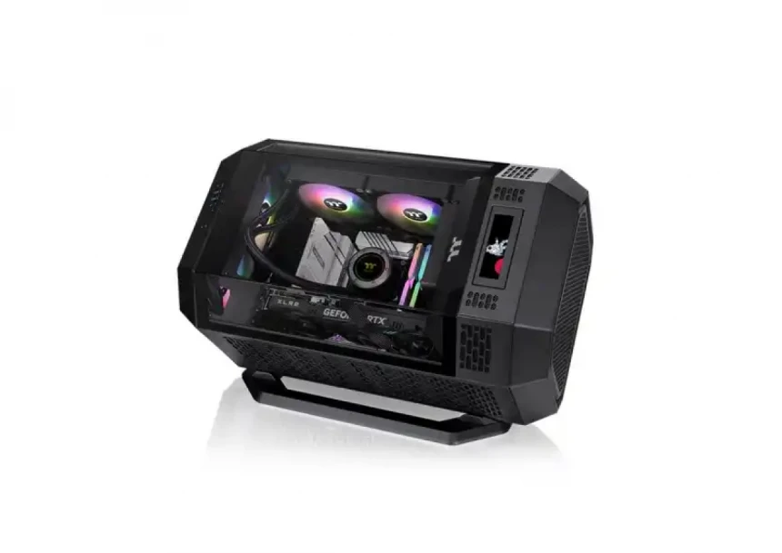 Stalak za kućište Thermaltake The Tower 300/ABS+PC/crni