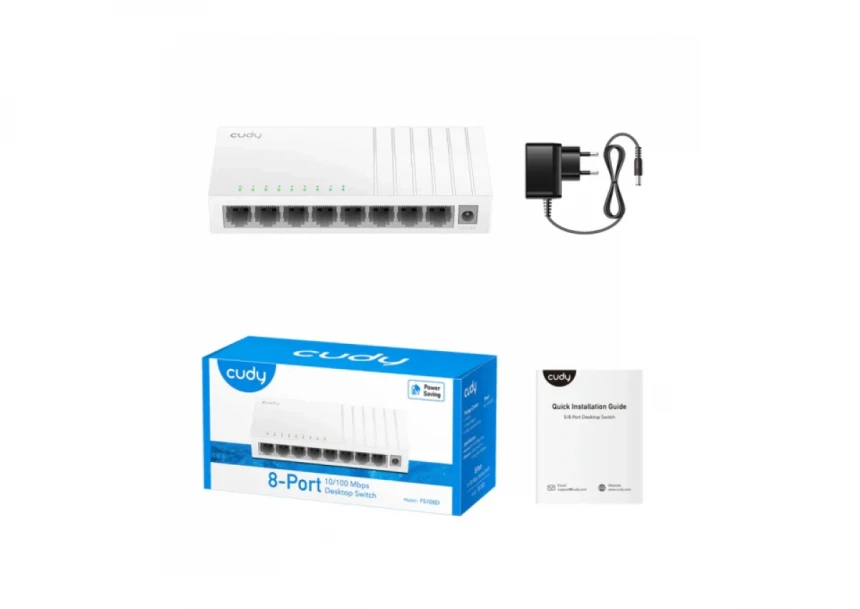 Svič 10/100 8-port Cudy FS108D