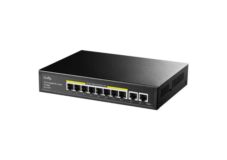 Svič 10/100/1000 10-port Cudy GS1010PE