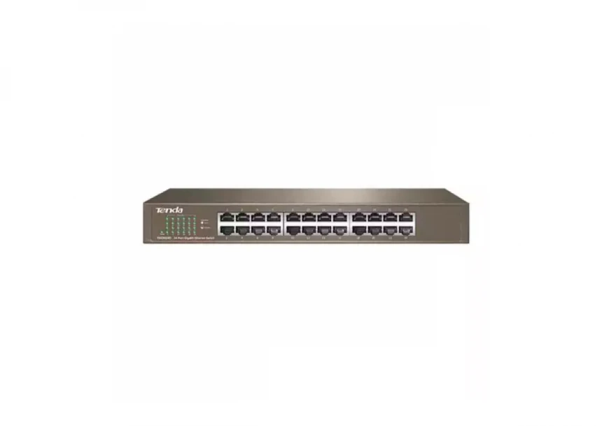 Svič 10/100/1000 24-port Tenda TEG1024D rackmount