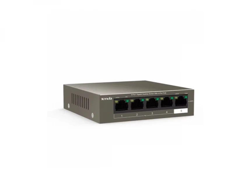 Svič 10/100/1000 5-port TEG1105P-4/4 PoE Port/63W