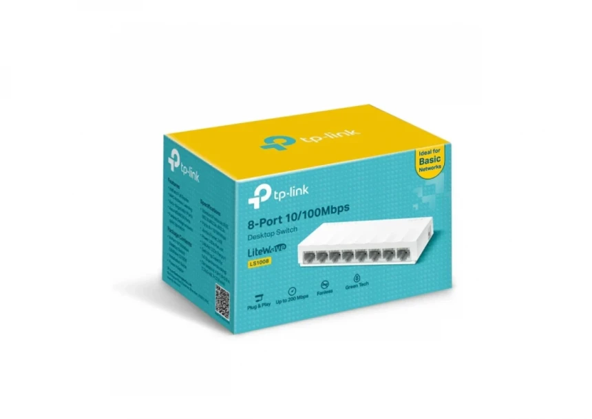 Svič 10/100/1000 8-port TP-Link LS1008