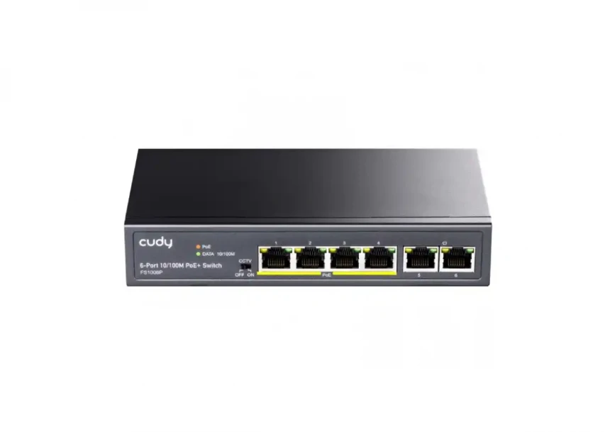 Svič  Cudy FS1006P 6 port