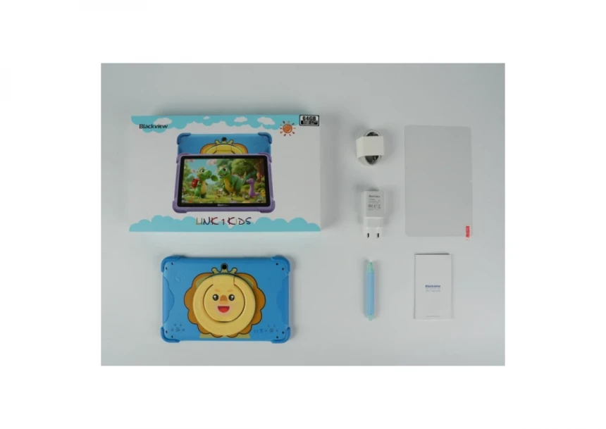 Tablet 8.68 Blackview LINK 1 Kids 800x1340 HD+ IPS 4GB/64GB/5MP-8MP/Blue