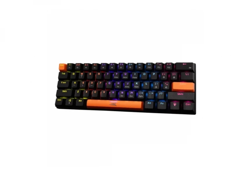 Tastatura Baracuda DOLPHIN 60/Mehanička/Crveni svičevi/RGB/Crna/US