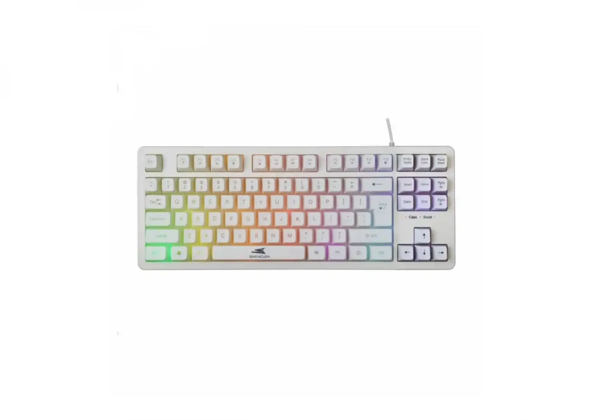 Tastatura Baracuda Krill BGK 01114 bela US RGB