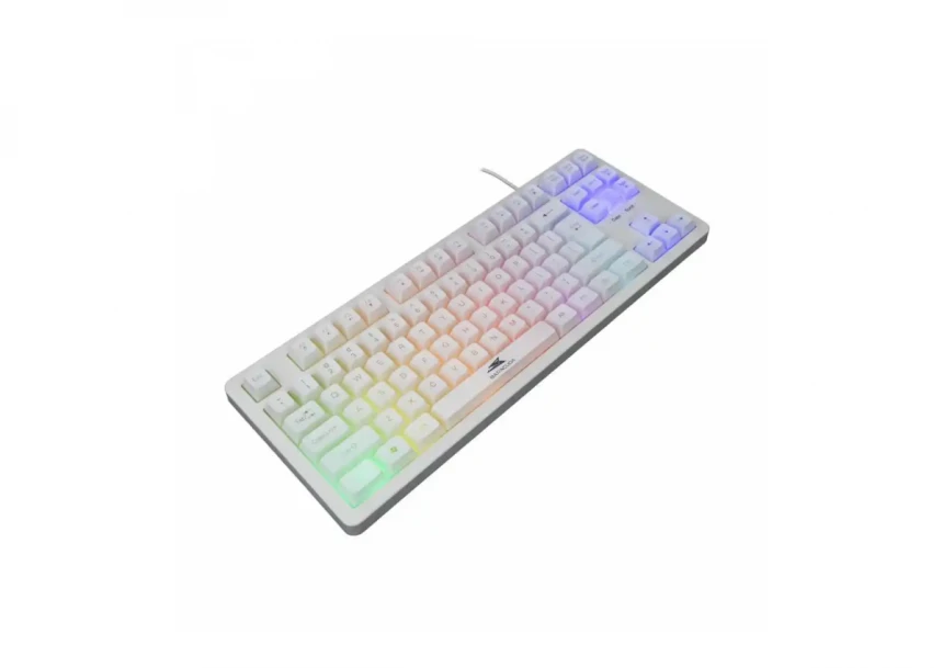 Tastatura Baracuda Krill BGK 01114 bela US RGB