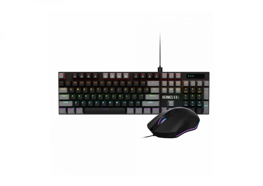 Tastatura mehanička + miš Gamdias Hermes E6 Elite