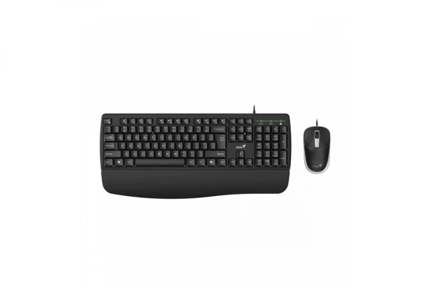 Tastatura + miš Genius KM-123 USB US crna