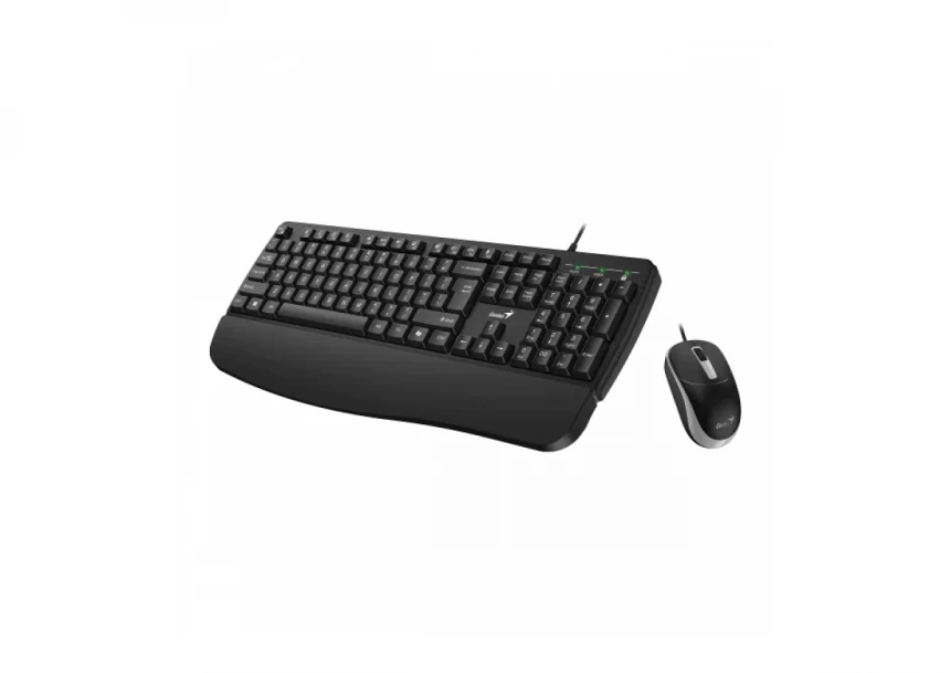 Tastatura + miš Genius KM-123 USB US crna