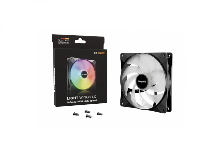 Ventilator za kućište BeQuiet Light Wings XL 140mm BL129 PWM HS