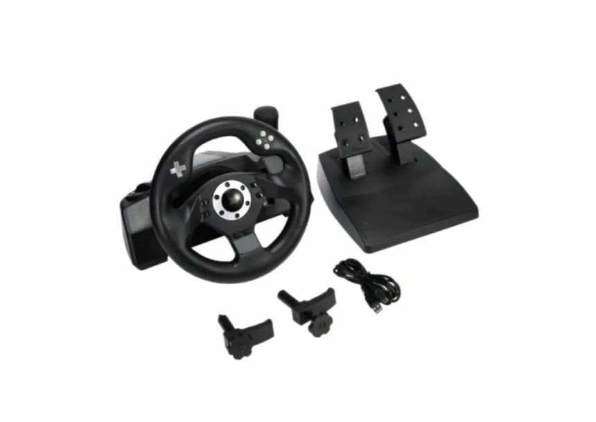 Volan Gembird STR-M-40 RACEMASTER PC/PS3/Direct X-X input(4499)