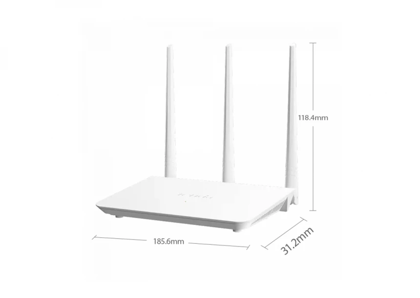 Wireless Router Tenda AC3 AC750Mbps/ext3x5dBi/2,4-5GHz/4xLAN/WAN
